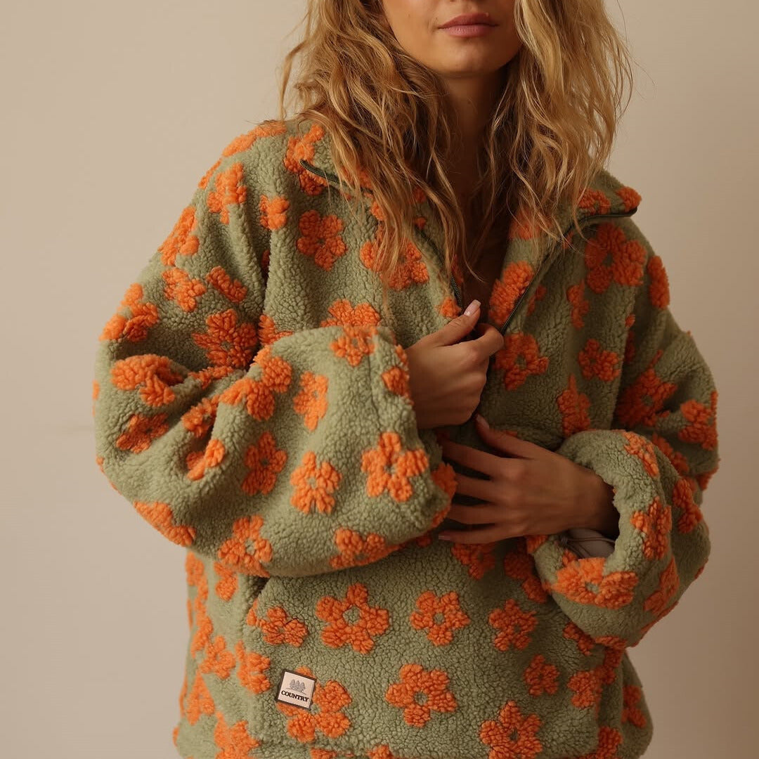 Sherpa jumper – Boho-inspired cosiness
