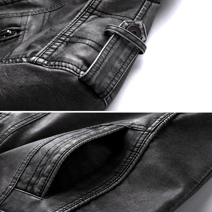 Marlow | Weather-Ready Leather Jacket