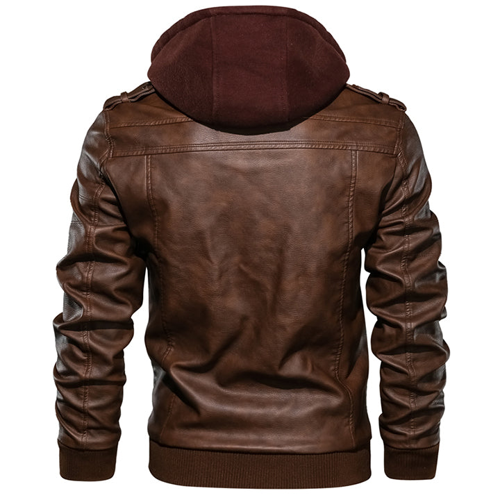 Rowan | Weather-Ready Leather Jacket