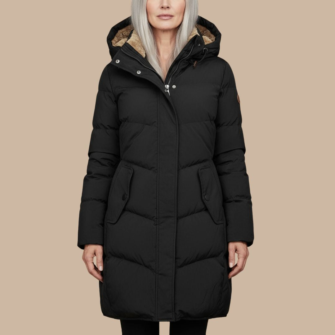 Eversley | Warm Longline Puffer Coat