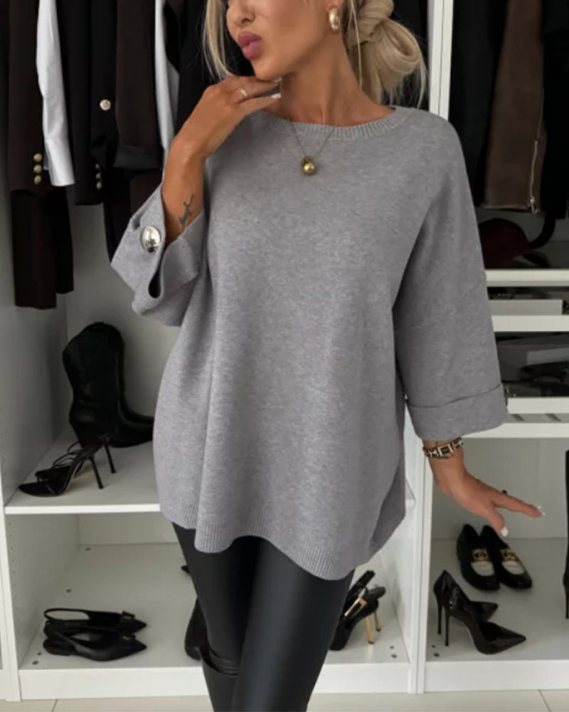 Isabella | Elegant Knitted Blouse
