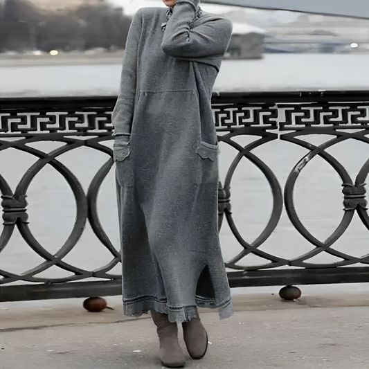 Lena | Soft Winter Midi Dress