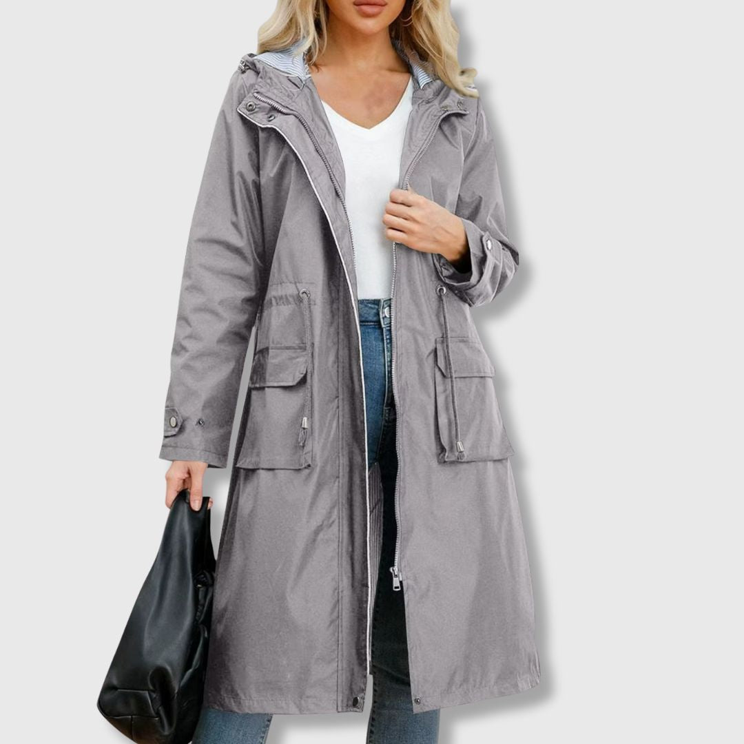 Oslo | Hooded Trench Coat