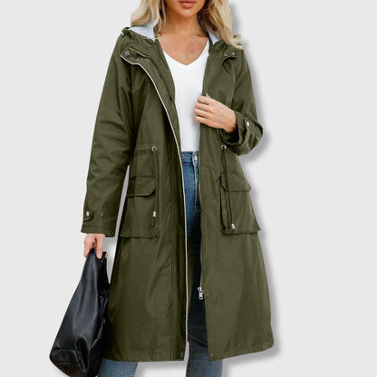Oslo | Hooded Trench Coat