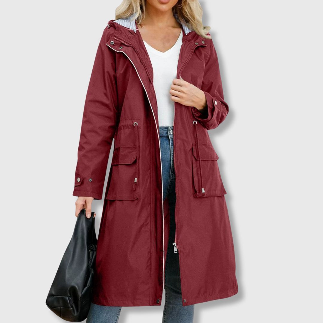 Oslo | Hooded Trench Coat