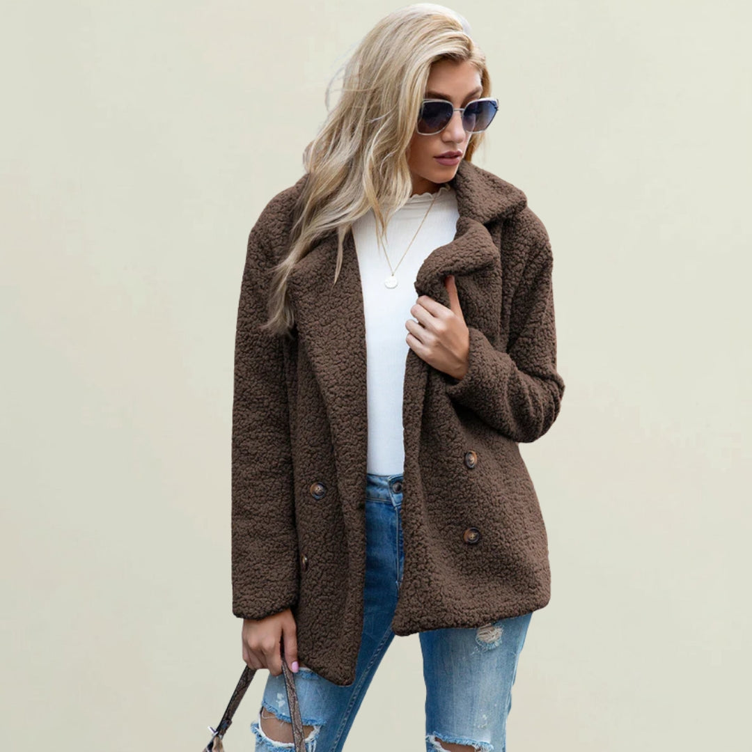 Aldermere | Cosy Teddy Overcoat