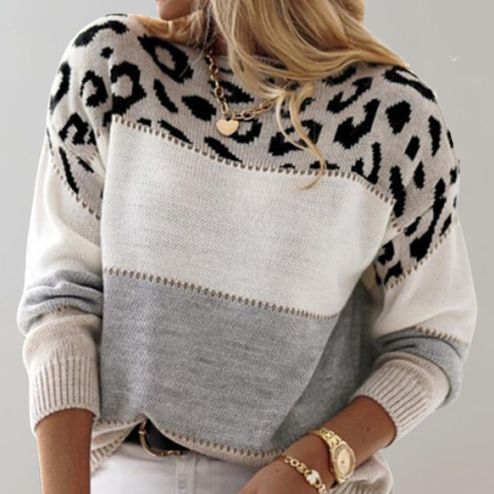 Maison Valmont™ | Leopard Elegance Sweater