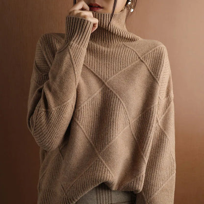 Marcelle | Chunky Roll Neck Jumper