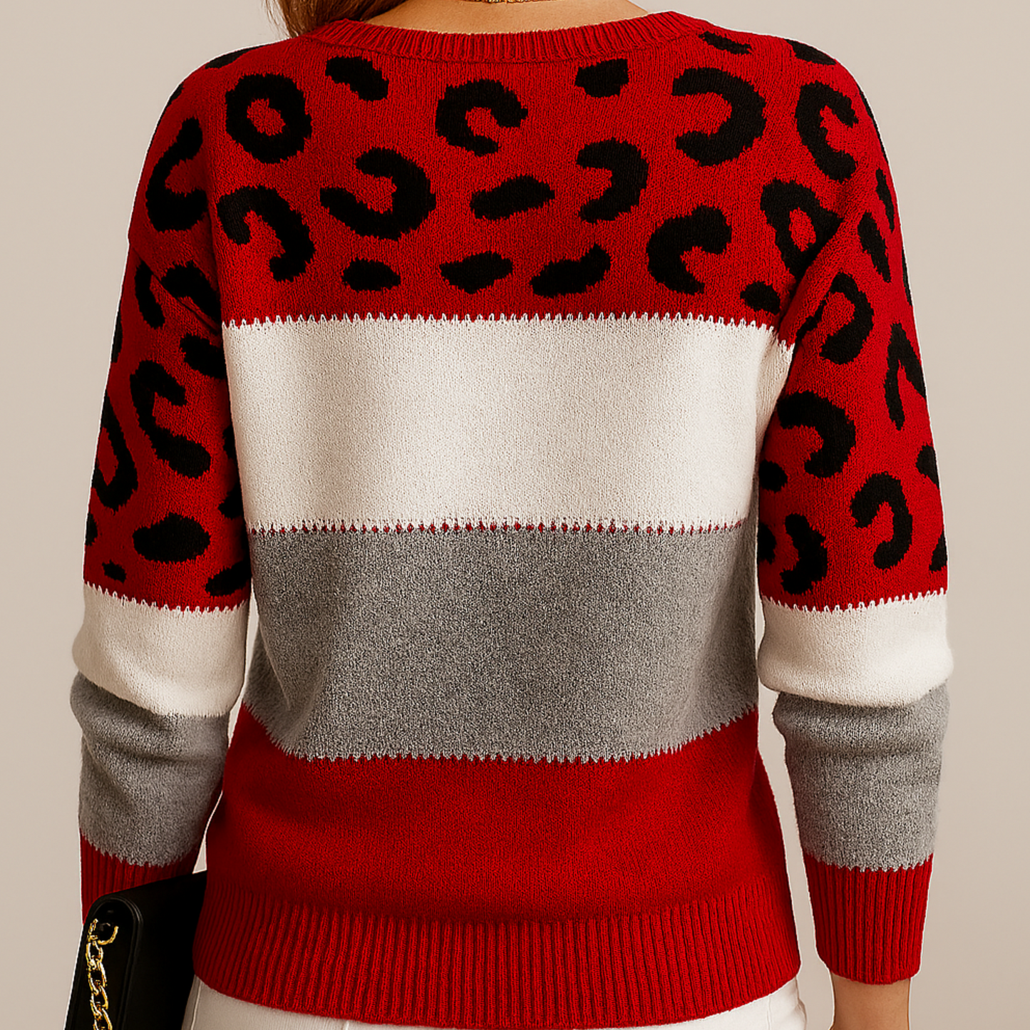 Maison Valmont™ | Leopard Elegance Sweater