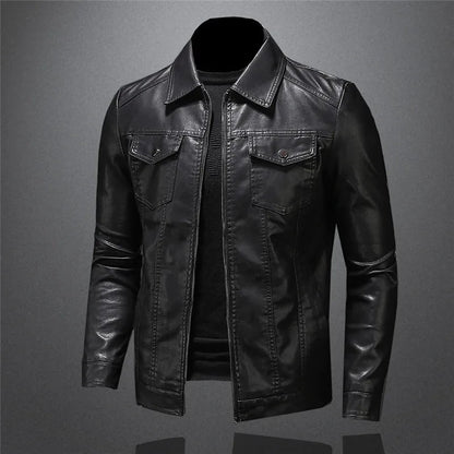 Kevin® | Casual Leather Jacket