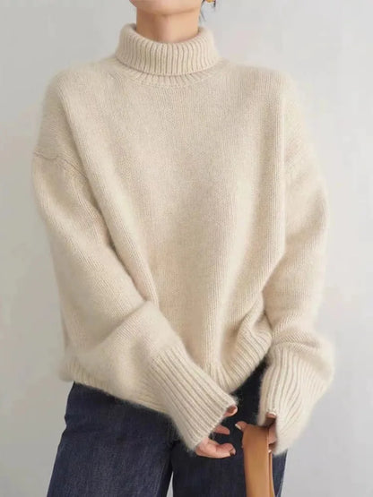 Isabella - High Neck Cashmere Jumper