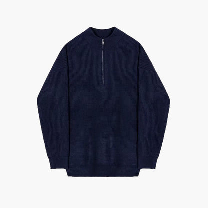 JEONJU Half Zip Sweater