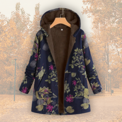 Fairhaven | Sherpa-Lined Floral Women’s Coat