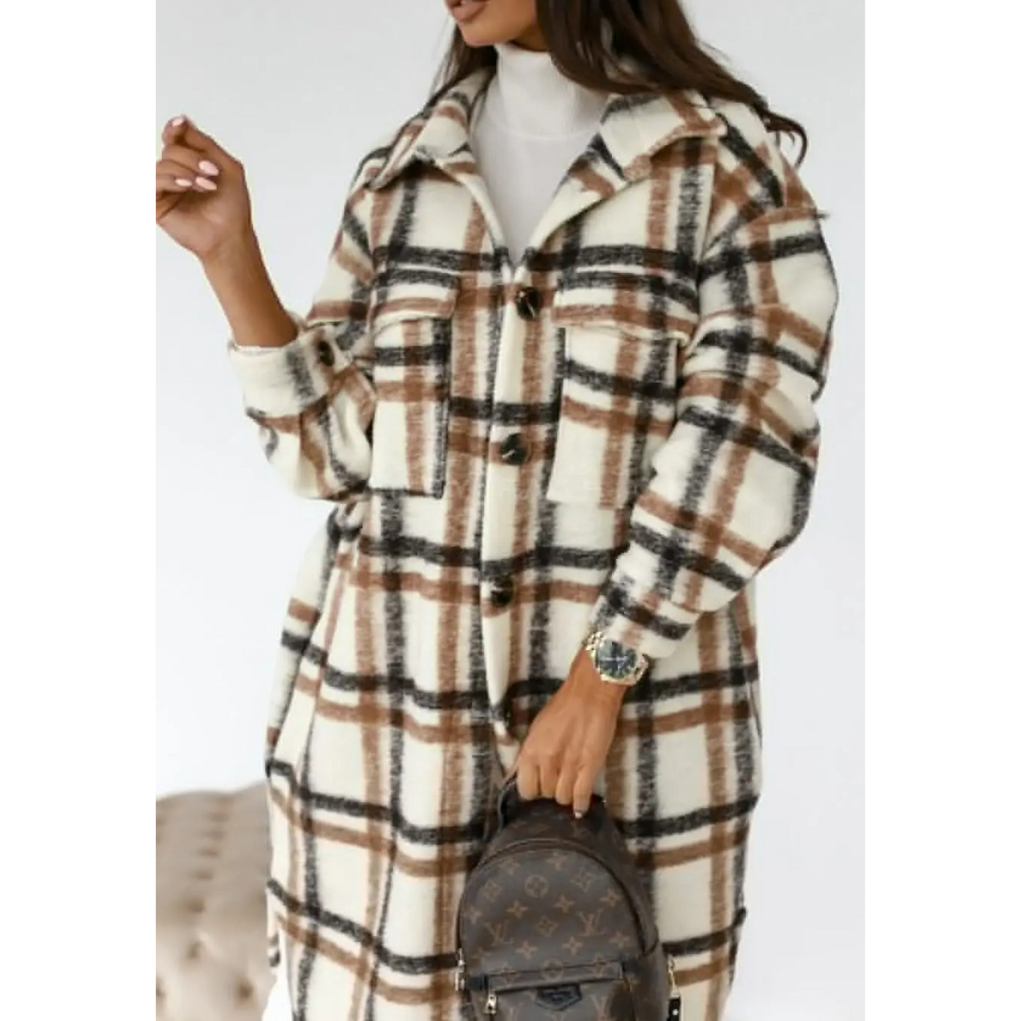 Merrivale | Everyday Checked Coat