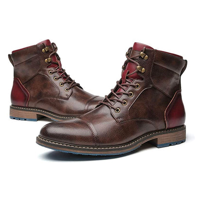 Leonhard® | Oxford Boots Made of Genuine Leather
