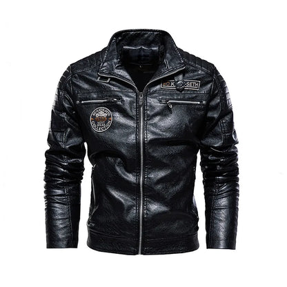 Coleridge | Warm Leather Jacket