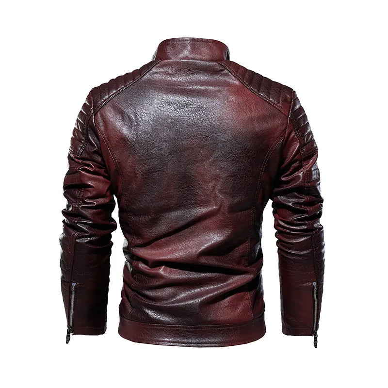 Coleridge | Warm Leather Jacket