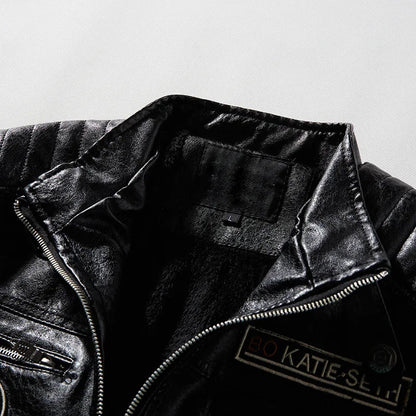 Coleridge | Warm Leather Jacket