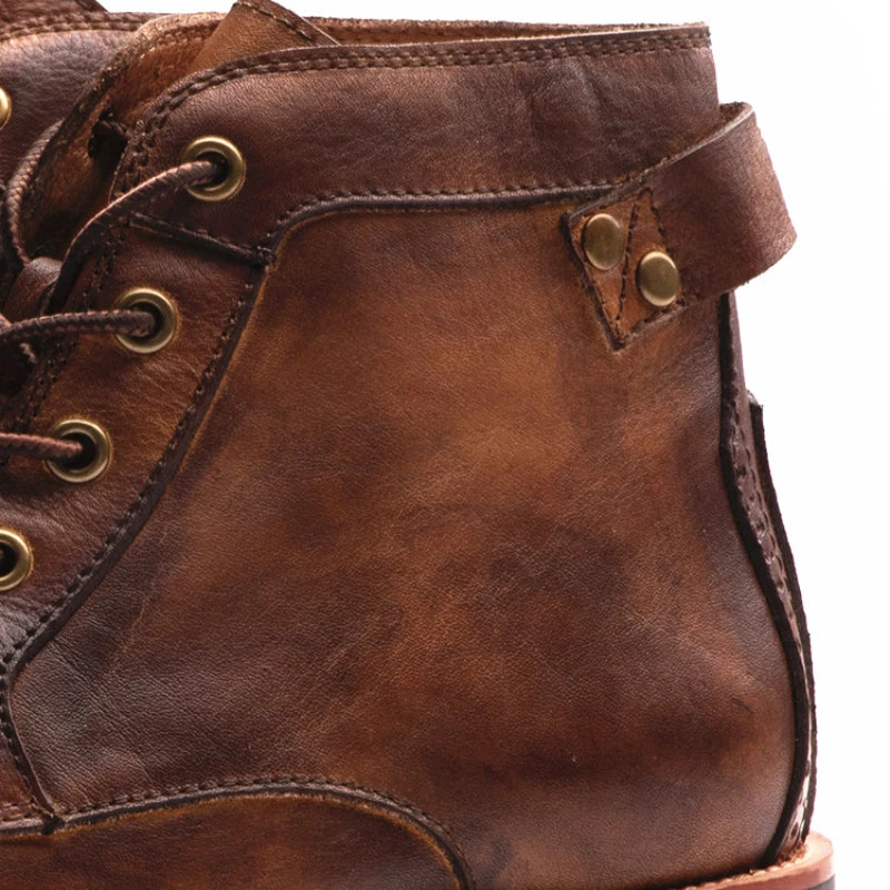 Paul® | Men's Retro Boots with Round Toe