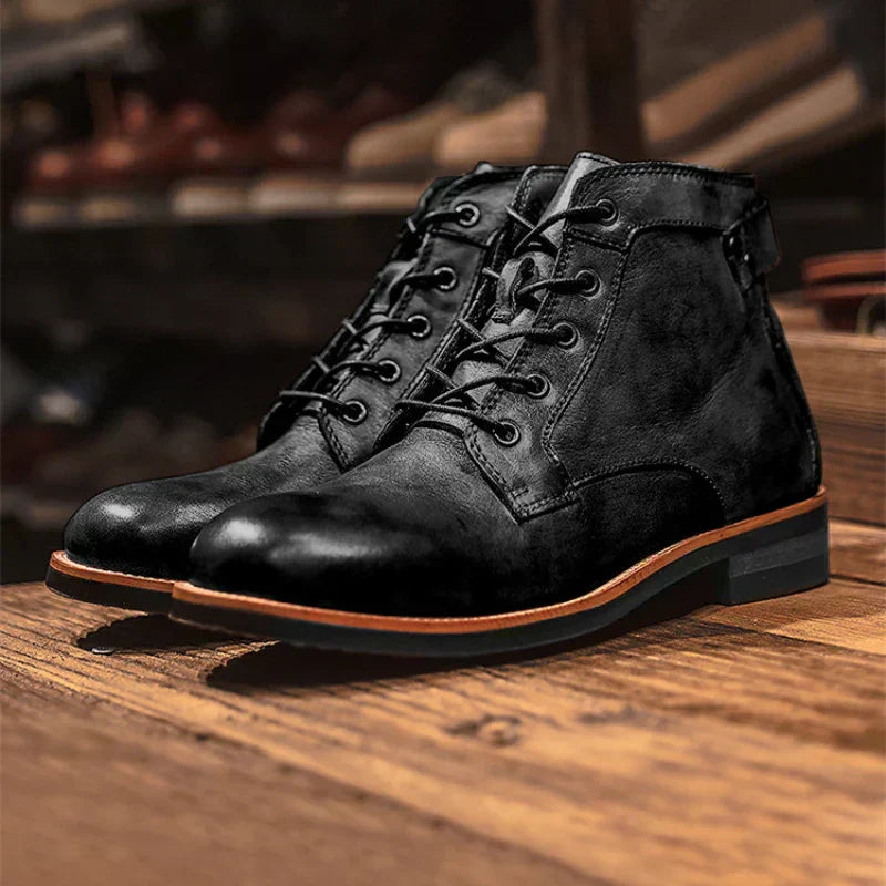 Paul® | Men's Retro Boots with Round Toe