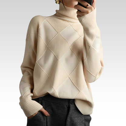 Marcelle | Chunky Roll Neck Jumper