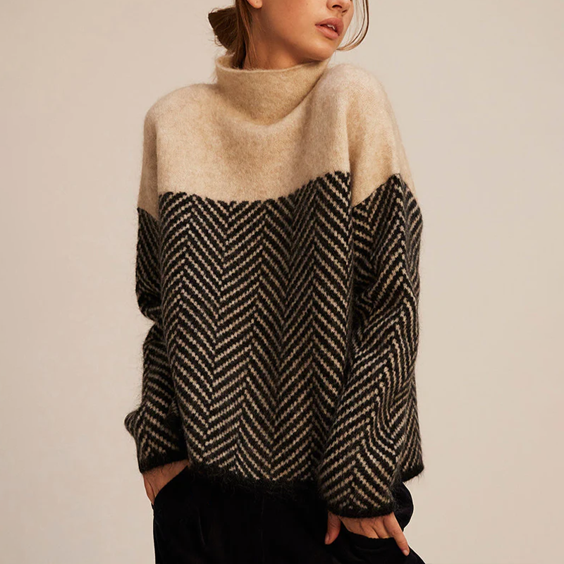 Gia™ - Luxury Cashmere Roll Neck Jumper
