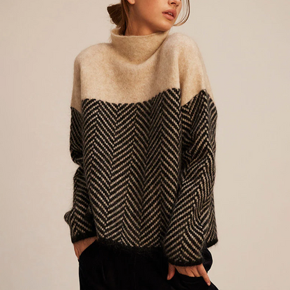 Gia™ - Luxury Cashmere Roll Neck Jumper