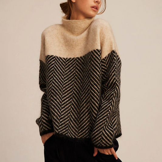 Gia™ - Luxury Cashmere Roll Neck Jumper