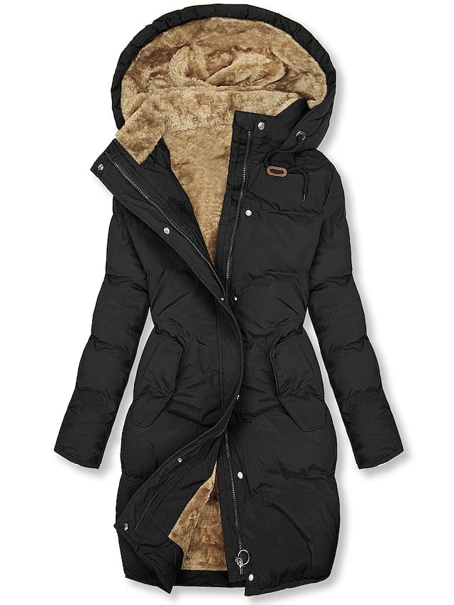 Eversley | Warm Longline Puffer Coat