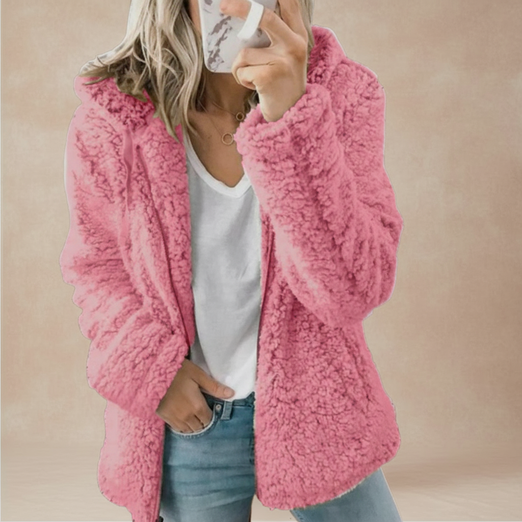 Harrogate | Long Teddy Fleece Women’s Jacket
