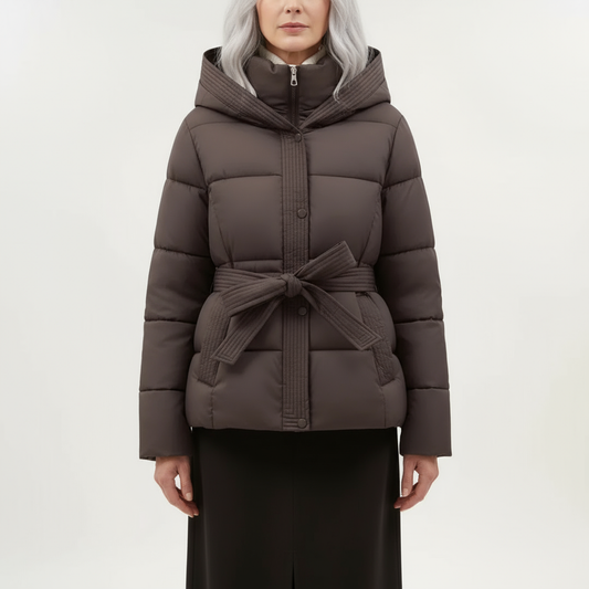 Ravenscroft | Cosy Belted Puffer Coat