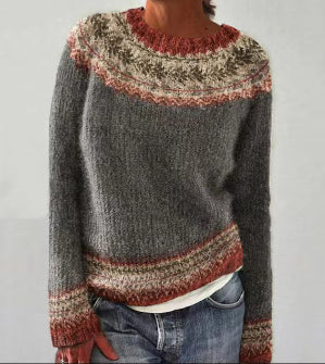 Harper - Retro Knit Sweater