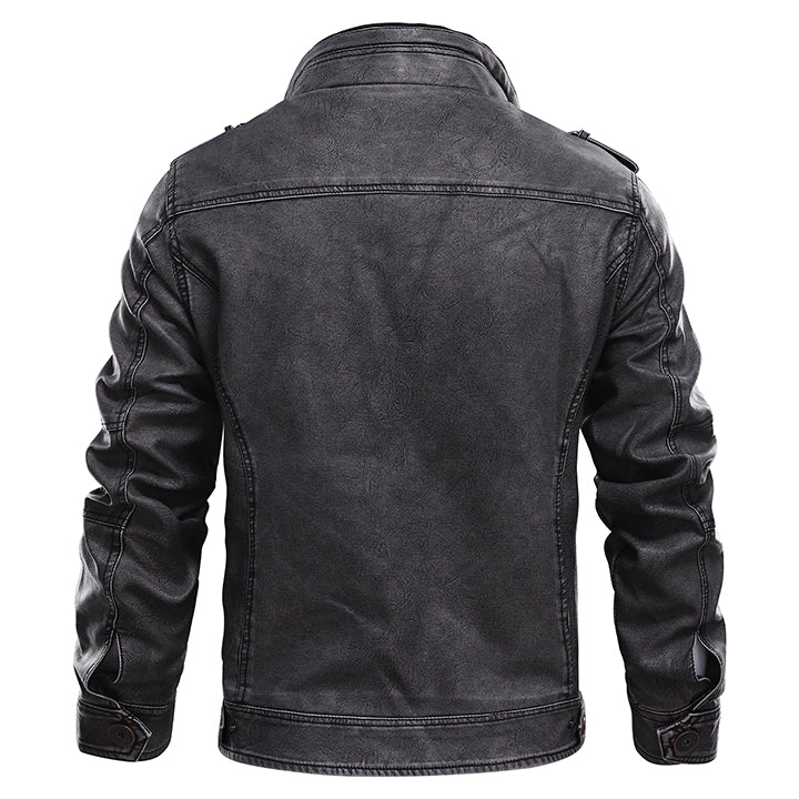 Marlow | Weather-Ready Leather Jacket
