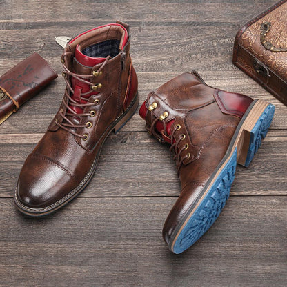 Leonhard® | Oxford Boots Made of Genuine Leather