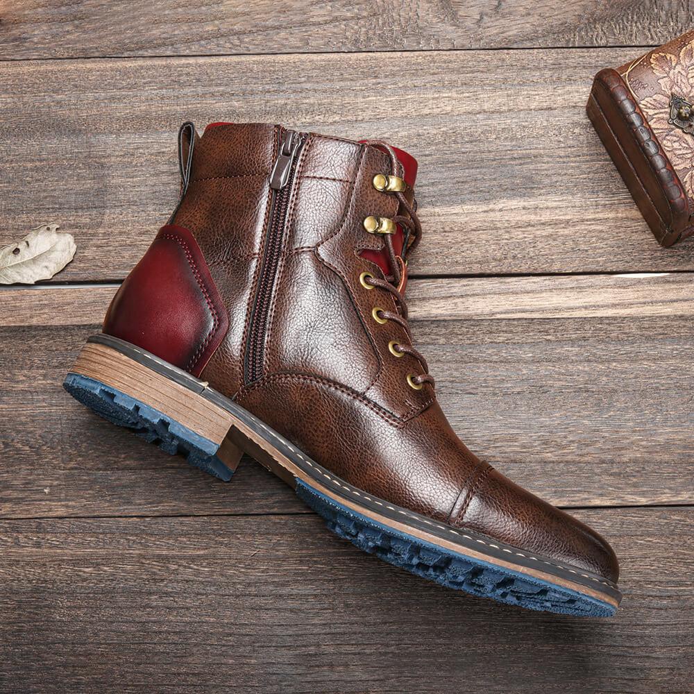 Leonhard® | Oxford Boots Made of Genuine Leather